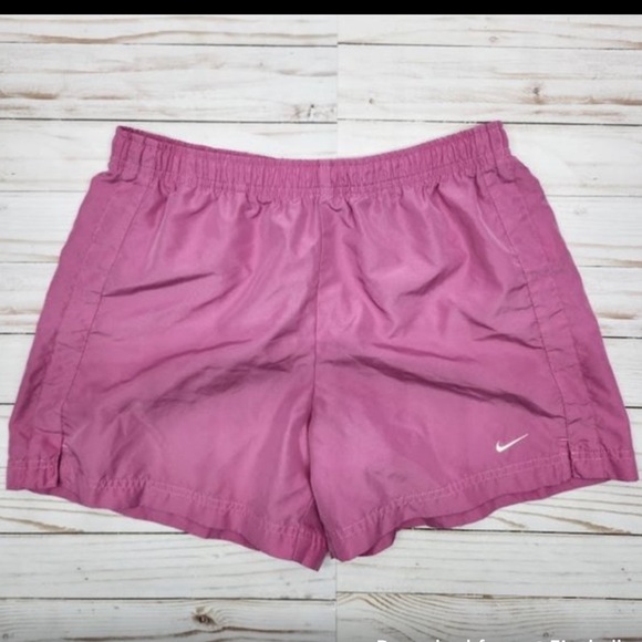 2!TWO! Nike Size Small Pink And Black Pair Active Running Shorts Womens - Picture 3 of 5